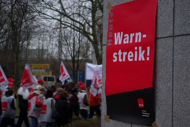 Schlichtung statt Streik © Dennis Wegner unter CC 2.0 via